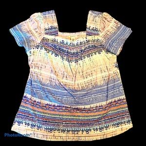 NWT colorful Westbound blouse size M